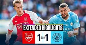 EXTENDED HIGHLIGHTS | Arsenal 1-1 Man City | Defeat on penalties in Community Shield