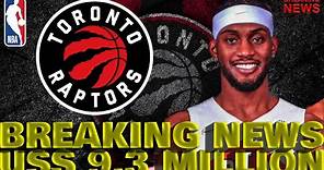 🚨🏀Toronto Raptors Sign NBA Free Agency Deal For $9.3 Million.