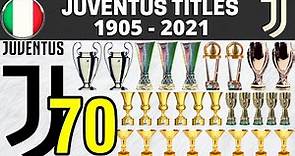 JUVENTUS 🇮🇹 • ALL TITLES 1905 - 2021 🏆 | COPPA ITALIA CHAMPION