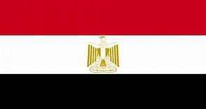 Bandera e Himno Nacional de Egipto - Flag and National Anthem of Egypt