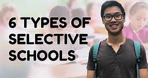 The 6 Different Types of NSW Selective Schools