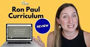 REVIEW OF THE RON PAUL CURRICULUM | Homeschool 4th Grade English & History Online Curriculum