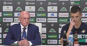 Presentación de Giovani Lo Celso como nuevo jugador del Real Betis Balompié