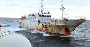 The Sam Simon Intercepts Two Poaching Vessels That Evaded New Zealand Navy