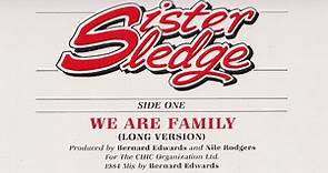 Sister Sledge - We are family [12" Bernard Edwards 1984 remix]