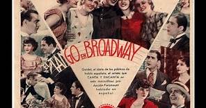 Película EL TANGO EN BROADWAY - 1934 - Film de Carlos Gardel