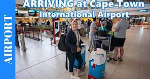 ARRIVING AT CAPE TOWN INTERNATIONAL Airport in Cape Town, South Africa - Arrival Procedure