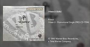 Prince - I Hate U (Edit)