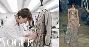 How a Dior Dress Is Made, From Sketches to the Runway | Sketch to Dress | Vogue