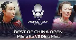 FULL MATCH - Mima Ito vs Ding Ning (2019) | BEST of China Open