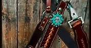 New Leather Lariat Halters !! > > >... - Rodeo Drive Conchos