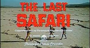 The Last Safari (1967) Trailer