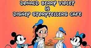 Donald Berry Violet in Disney Storytellers Cafe
