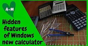 New Windows calculator tutorial for beginners