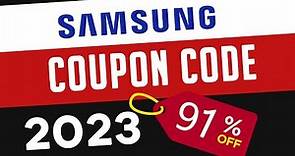 Samsung India Coupon Code 2023 🔥 2023 🔥 Updated Today 🔥Samsung Promo Code 2023