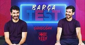 İlkay Gündoğan undergoes the BARÇA TEST 🔵🔴📝