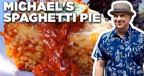 Michael Symon's Spaghetti Pie | Symon Dinner's Cooking Out | Food Network
