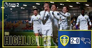 SUPERB AMARI MILLER GOAL | Leeds United U23 2-0 Derby County U23 | Premier League 2 highlights