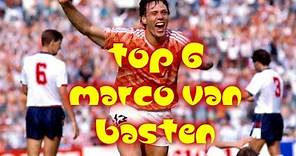 TOP 6 Goles Marco Van Basten