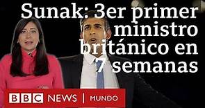 Quién es Rishi Sunak, el nuevo primer ministro de Reino Unido | BBC Mundo