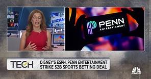Disney's ESPN strikes $2B sports betting deal with Penn Entertainment