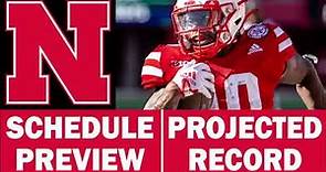 Nebraska Football 2023 Schedule Preview & Record Projection