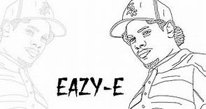 How to draw Eazy-E (Step by Step 2021)