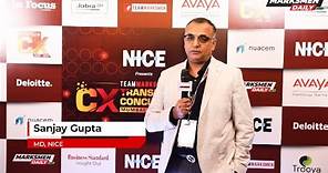 Sanjay Gupta, Managing Director, NICE