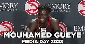 Mouhamed Gueye Press Conference | Atlanta Hawks Media Day 2023