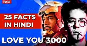 25 Amazing Facts Robert Downey Jr Facts | Hindi | RDJ Facts