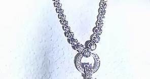 VICACCI - 尊貴奢華，價值非凡的珍珠鑽石頸鏈，三種風格自由轉換，綻放華麗魅力。 Exuding...