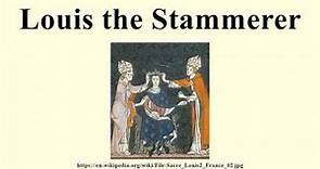 Louis the Stammerer