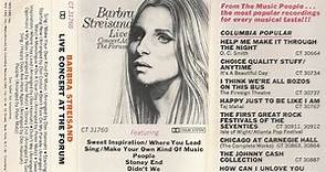 Barbra Streisand - Live Concert At The Forum