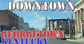Georgetown - Kentucky - 4K Downtown Drive