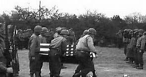 U.S. Maj. Gen. Maurice Rose is Buried in Germany in WWII