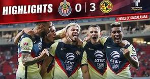 Chivas vs. América 0-3 | Highlights & Goals | Telemundo Deportes
