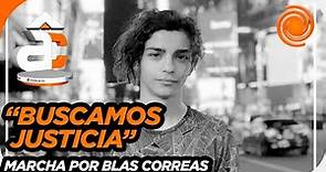 El hermano de Blas Correas: "Hacemos esta marcha desde la paz, no desde la venganza ni el odio"