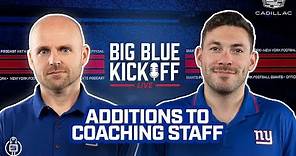 Additions to the Coaching Staff | Big Blue Kickoff Live | New York Giants
