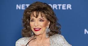 Dame Joan Collins announces she is an M&S ambassador in the most fabulous way possible