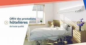Hôpital Aix-en-Provence : nouveau bâtiment d'hospitalisation de médecine - Aile Nicolas de Peiresc