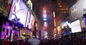 Así es la celebración más famosa de Año Nuevo en Times Square de Nueva York