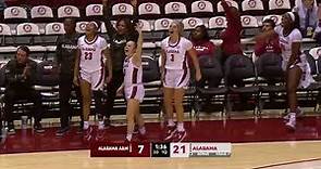 Condensed Highlights: Alabama Women's Basketball vs. Alabama A&M