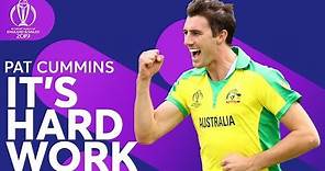Pat Cummins: "It's Hard Work" | Bowling With a Missing Fingertip | ICC Cricket World Cup 2019