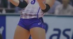Jugadora de vóleibol japonés #viral #fyp #vóleibol #deporte #SY