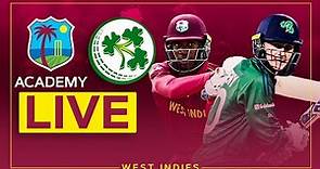 🔴 LIVE | West Indies Academy v Emerging Ireland | 1st ODI