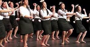 2013 St Joseph's Māori Girls' College Cultural Fes