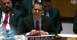 Venezuela rechaza en la ONU el ultimátum de países europeos