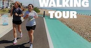 Visit This Beautiful Seaside Town! | England 4k Walking Tour | Worthing West Sussex Walking Tour
