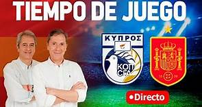 Directo del Chipre 1-3 España en Tiempo de Juego COPE