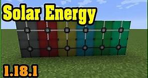 Solar Energy Mod 1.18.1 Download - How to install it for Minecraft PC
